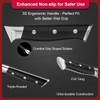Medium Steak Knives Set of 2, 4.5 Inch High-Carbon Stainless