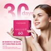 FACEMADE 60 Count XXL Disposable Face Towels 12" × 12",