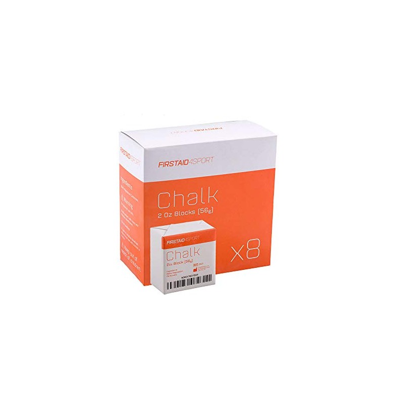Firstaid4sport Gym and Weight lifting Chalk (8 x 2oz)