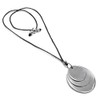 Vestopazzo 100% Recycled Aluminium Three Round Pendant Necklaces Handmade One
