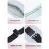 Cangurera Deportiva Ultra Delgada Impermeable, Cinturón de Running Ajustable con