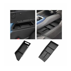 Ruiya Equinox EV Center Console Organizer for Chevy Equinox EV Accessories ABS Material Lower & Armrest Console Glove Tray Compatible with 2024 2025 Chevy Equinox EV Interior Accessories(2Packs)