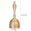 Brass Hand Call Bells Sturdy Handle Loud Ringing Bell for