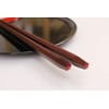 Ishida KP Lacquered Five Square Plain Chopsticks Made in Japan