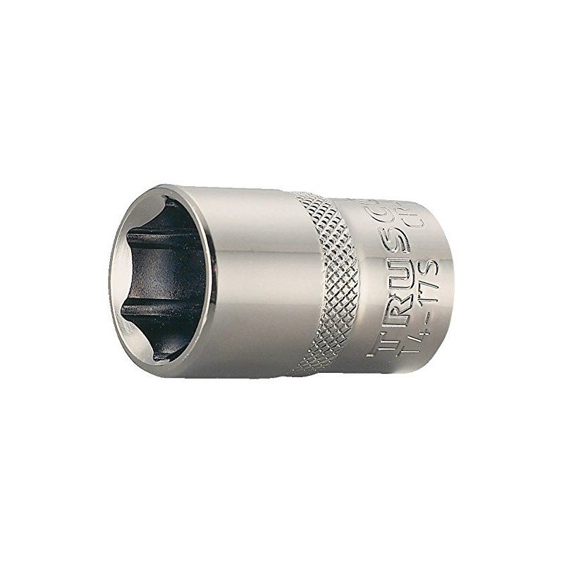 TRUSCO T4-22S Socket, Hexagonal Type, Insertion Angle 0.5 inches (12.7