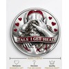AEUXZA Challenge Coin for Couples 3D Relief Commemorative Coin Funny