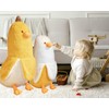 Annco Cute Banana Duck Plush Soft Toys, Stuffed Animals Duck,