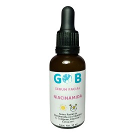 Serum Niacinamida + Vit E + Colágeno + Elastina- 30 Ml Todo Tipo De Piel