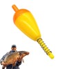 Spring Bobbers | Float Fishing Gear,Spring Oval Fishing Floats, Bright