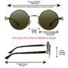 Classic Round Retro Sunglasses for Men and Women