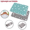 Pack of 2 Baby Changing Mats, Washable Infant Changing Mat