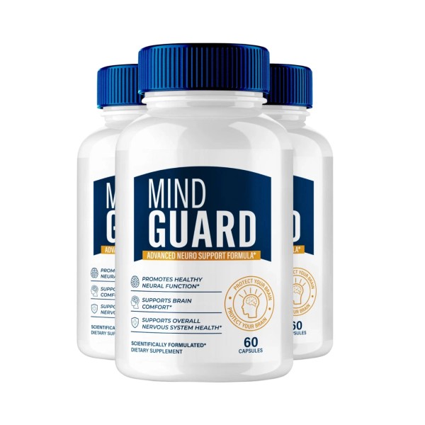 Mindguard 3-Pack Mind Guard Capsules, MindGuard Brain Health & Memory