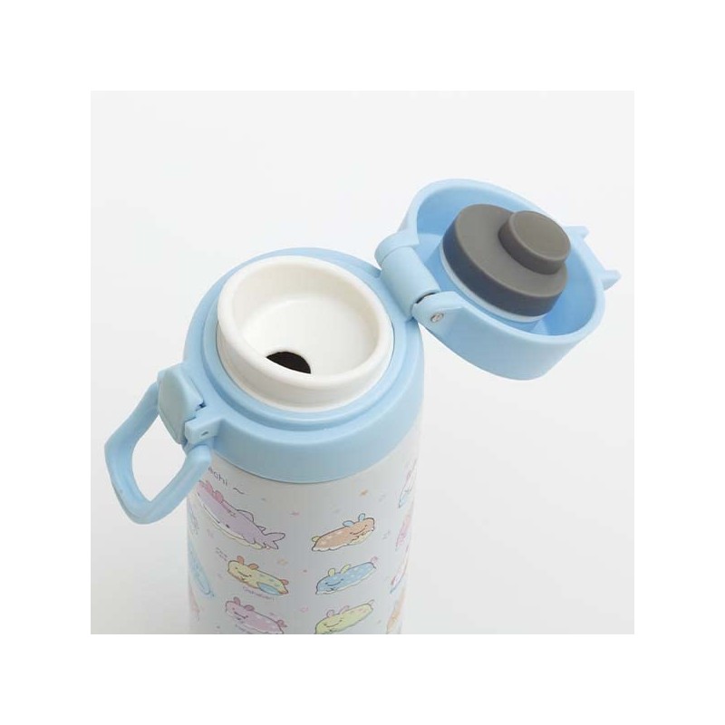 Jinbee-san KA15501 Jinbee-san and Rabbit Stainless Steel Tumbler [One Push]