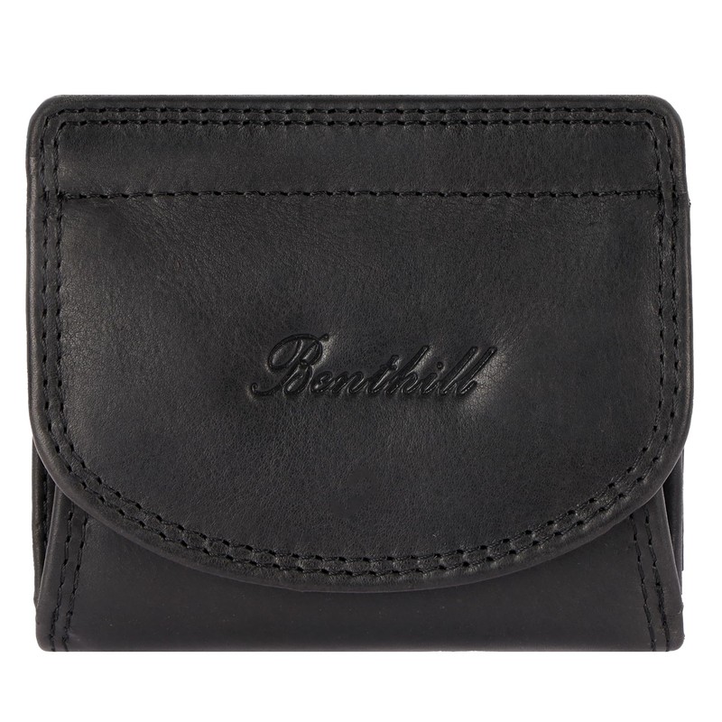 Benthill Small Wallet Genuine Leather RFID | Viennese Box Genuine