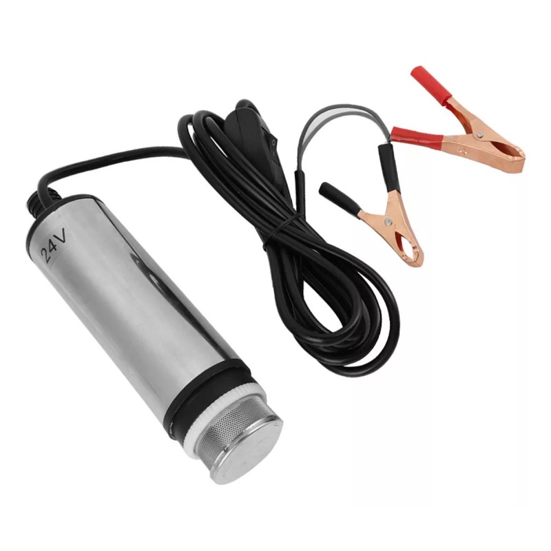 Generic Bomba De Líquido Dc 24v De Acero Inoxidable Sumergible