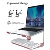 SOUNDANCE Laptop Stand, Aluminum Computer Riser, Ergonomic Laptops Elevator for