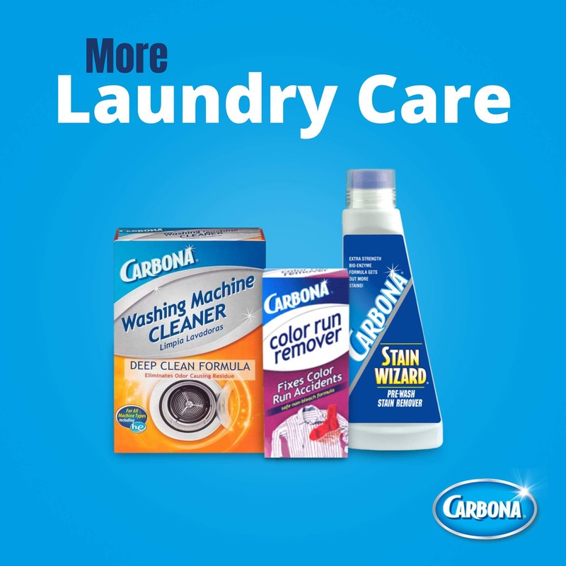 Carbona® Washing Machine Cleaner | Eliminates Odor & Residue |