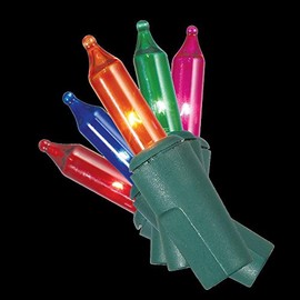 Home Accents Holiday 300 Light Mini Multi-color Light Set