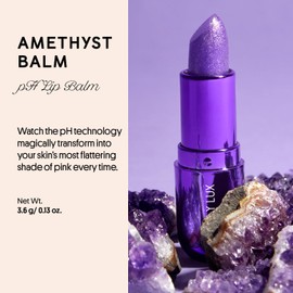 Winky Lux Glimmer Balm, pH Lip Balm, Color Changing Lipstick and Tinted Lip Balm, Vegan & Cruelty Free Lip Balm, Hydrate & Plump, Sheer Pink Lipstick, Unicorn & Rosé