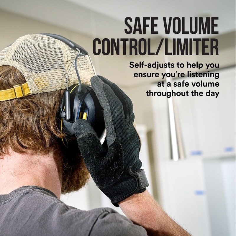 3M WorkTunes Connect Wireless Hearing Protector with Bluetooth Technology, Bluetooth
