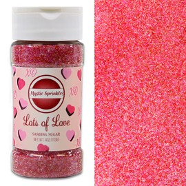 Mystic Sprinkles Valentine's Day Sprinkle Mixes (Lots of Love Sanding Sugar)