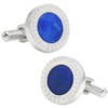 DAKS Ducks Round Lapis Lazuli Stone Cufflinks Cufflinks Cufflinks dc10121