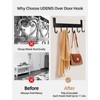 UDENIS Over Door Hanger, Aluminum Over The Door Towel Rack