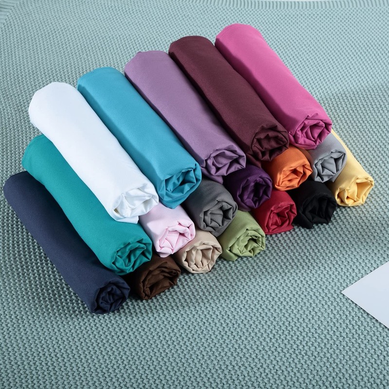 EVOLIVE Ultra Soft Brushed Microfiber Standard Size 20"x30" Pillowcases Pair
