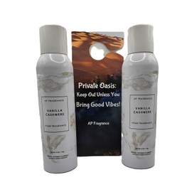 AP Fragrance Belfair Oaks Room Fragrance Air Freshener Spray - Concentrated Odor Neutralizer, Vanilla Cashmere - 2 Pack