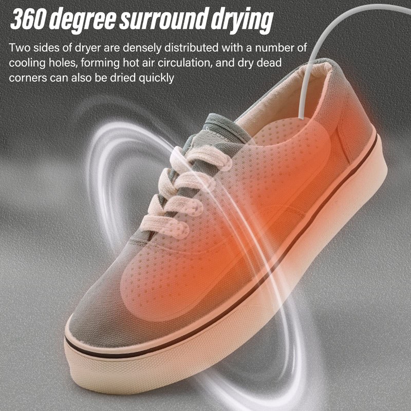 TOPINCN Power Shoe and Boot Dryer, Household USB Shoe Dryer