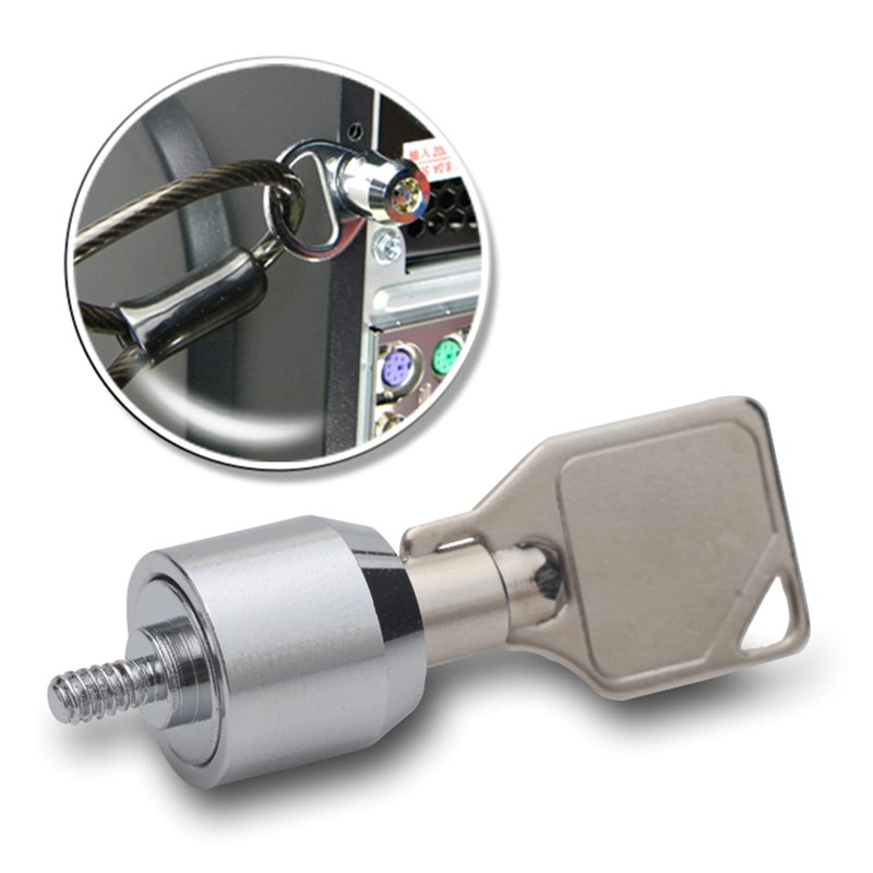 JAGTRADE Computer Case Screw Styles Lock Desktop Computer Hosting Chassis