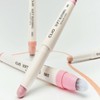 CLIO Soft Blending Shadow Stick 1.4g [Shimmer/Matte/Glitter], Color:G303. Angelic Peach