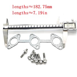 Kridets D722 D782 Exhaust Manifold Install kit 1G318-12350 1G31812350 for Kubota D722 D782 Engine