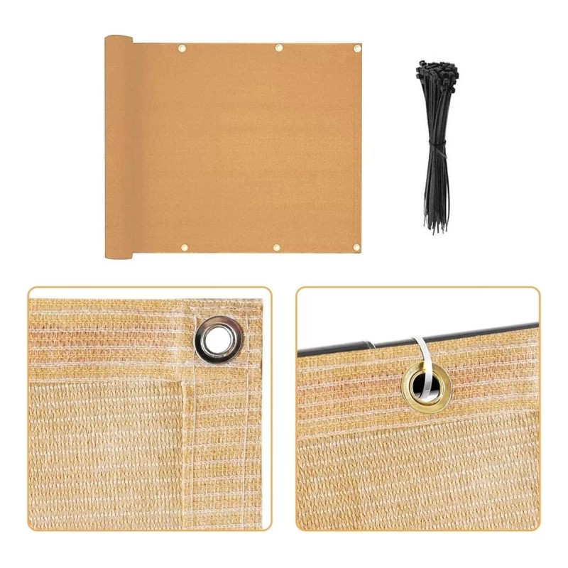 Mebix TRD Valla De Privacidad Para Jardín Malla Para Exteriores