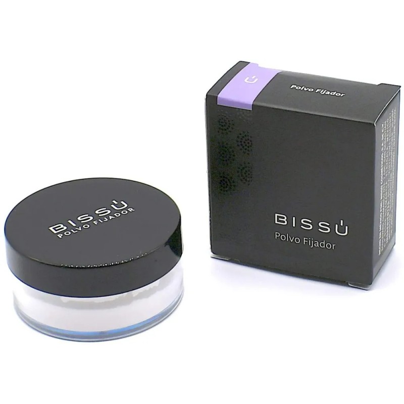 Polvo Fijador Translúcido Bissú Acabado Natural Libre Crueldad