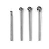 Luo ke 4 Pcs Aluminum Cutting Burr Set - 3/32