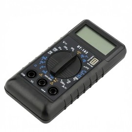 Pocket Size Digital Multimeter Ultra Thin Ammeter Ammeter Diode Digital Multimeter + Tips Voltage Meter AC/DC LCD 750/1000V Ohm DT-182