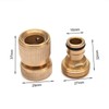 Gardena Coupling Solid Brass Quick Coupling 3/4 Inch Gardena Hose