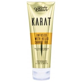 Body Butter Karat Accelerator 250ml -Infused With Helio Carrot Oil - Natural Glow, Hydration & Skin Nourishment | Moisturizing Cream for Radiant Skin | Shea Butter, Vitamin E, and Essential Oils