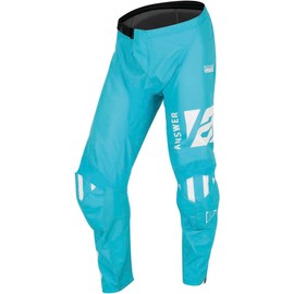 Answer Racing 446769 Men's Syncron Merge Pants, Astana/White, 34