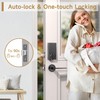 Smart Front Door Lock Set with 2 Levers: Keyless Entry