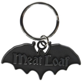 Meat Loaf Key Ring (Key Chain): Bat Out of Hell Lo, black
