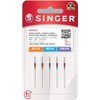 Singer Universal 2020 Sewing Machine Needles, Packet of 5, Assorted