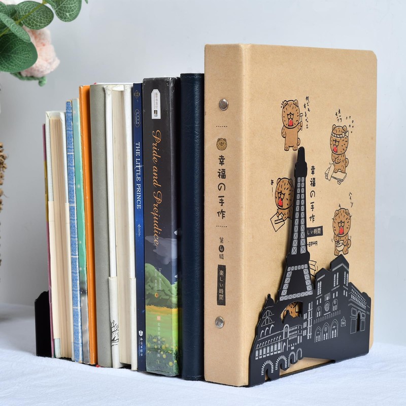 MPEIPILA Book Support, Book Ends, Book Holde, Holder for Shelf,