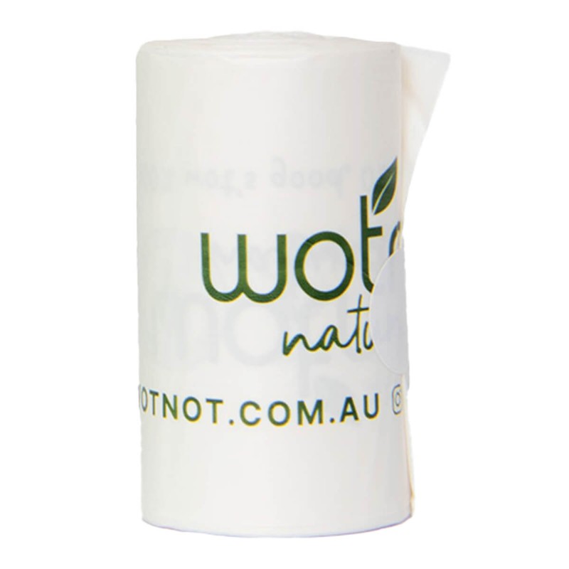 Wotnot Biodegradable Nappy Bags, 50 Pack
