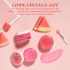 ANAiRUi Lip Scrub and Balm Set, Ceramide & Watermelon Lip