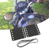 Motorcycle Hand Grip Cover Fiber Simulated Leather Anti Slip Retro