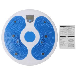 Elprico Waist Twister Plate, Magnetic Massage Waist Twister Plate Exercise Board Disc, Electronic Calorie Counting Fitness Equipment Magnetic Massage Waist Twister Plate