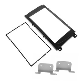 ULTECHNOVO 1 Set Double Din Car Stereo Mounting Bracket Kit Durable Vehicle Radio Dash Frame Seamless Integration for Easy Installation Robust Construction Compatible with Stereo Systems