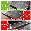 TripleAliners Tailgate Mat Compatible with Ford F-150 2021-2025 Accessories Truck